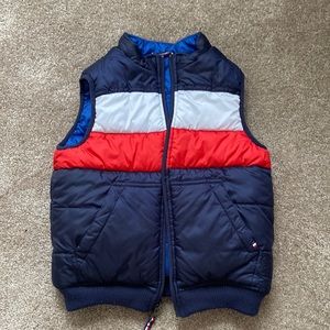 Tommy Hilfiger reversible boys vest.